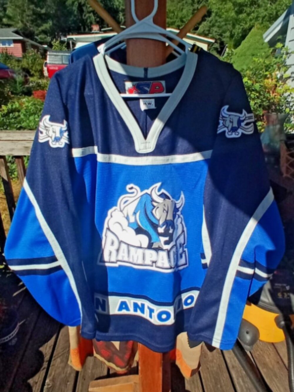(L) SP San Antonio Rampage AHL hockey jersey